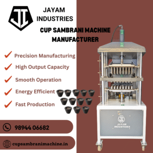 Cup Sambrani Machine Manufacturer
