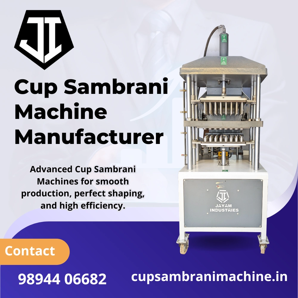 Cup Sambrani Machine Manufacturers Tamilnadu