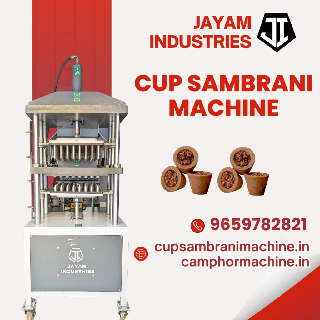 Cup Sambrani Machines Manufacturer Tamilnadu
