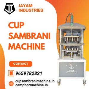 Automatic Cup Sambrani Machines Manufacturer – Jayam Industries